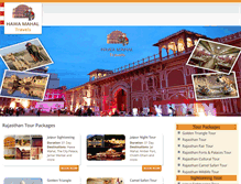 Tablet Screenshot of hawamahaltravels.com